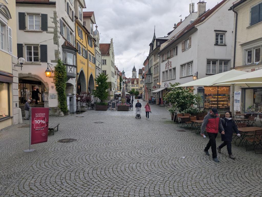 Kaum was los in Lindau bei dem Wetter