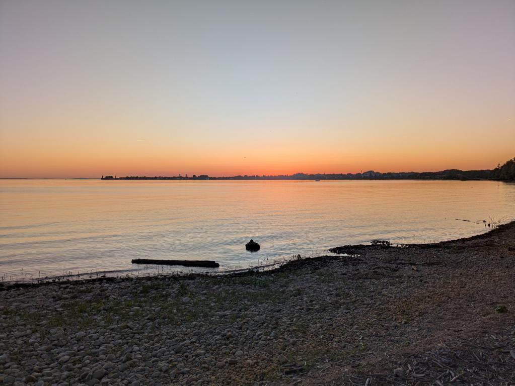 Sonnenuntergang am Abend